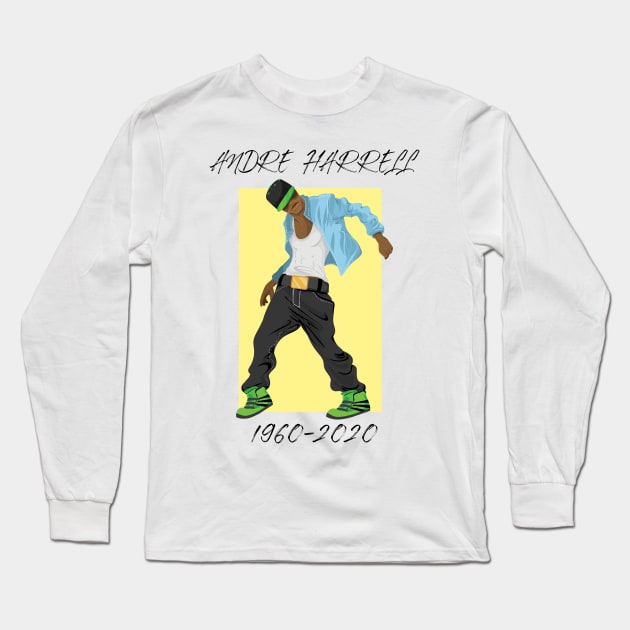 Andre Harrell dancer Long Sleeve T-Shirt by Halmoswi